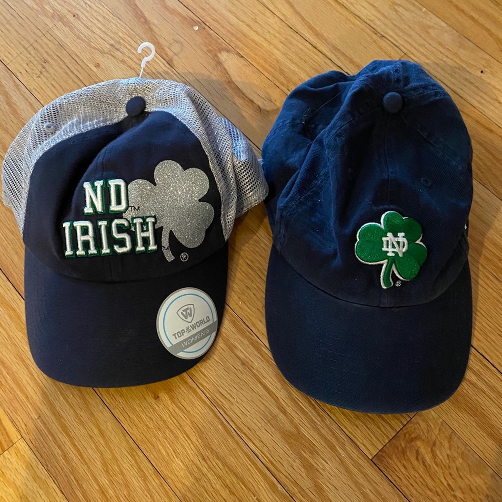 Navy Blue Norte Dame Fighting Irish Hats